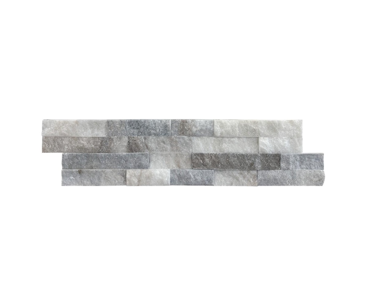 Natural stone stacked panel